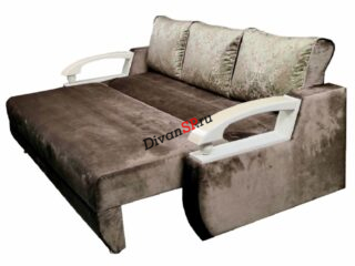 Диван лакированные подлокотники Леонардо-03
