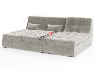 Белый угловой диван-кровать Комфорт
