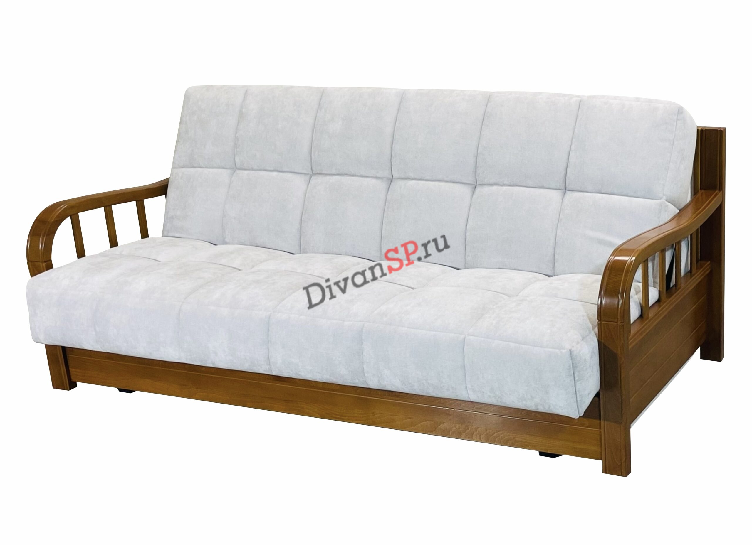 divan-- knizhka -s-derevyannym- podlokotnikom- Domino_1 Диван с деревянными подлокотниками округлой формы Домино